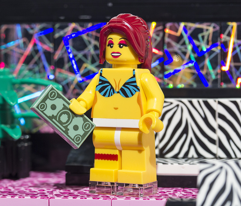 Illustration for article titled Yes, you can actually buy this Lego strip club